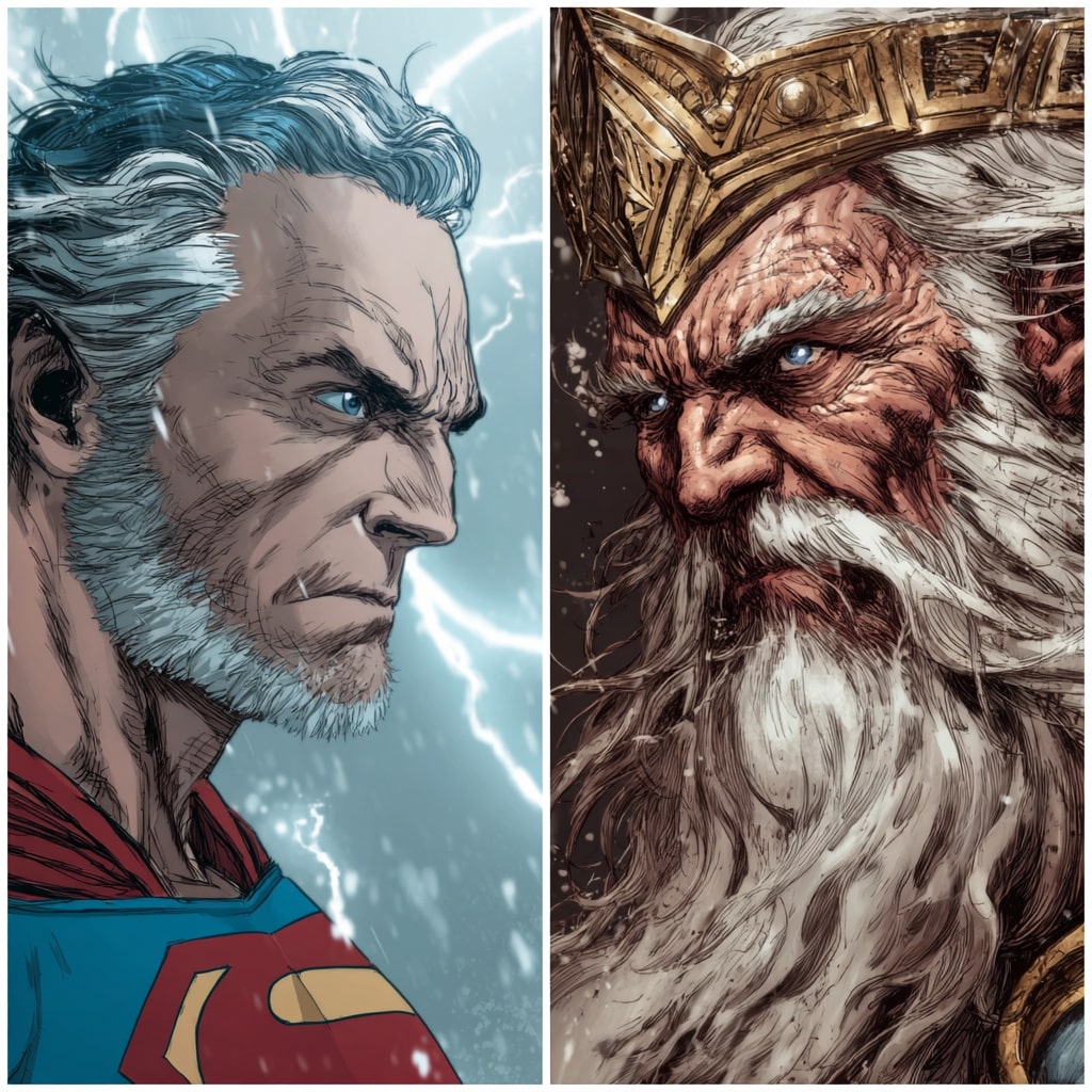 Jor-El vs Odin: Godfall Clash Between Kryptonian Survivor and Odin of Asgard
